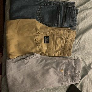 3 pairs of pants